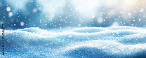Beautiful winter christmas background with snow natural scene. Winter wallpaper for your design 