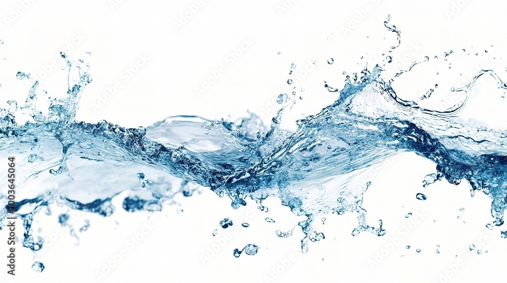 Fluid Water Splash in High Resolution Capture Fluid Water Splash in High Resolution Capture