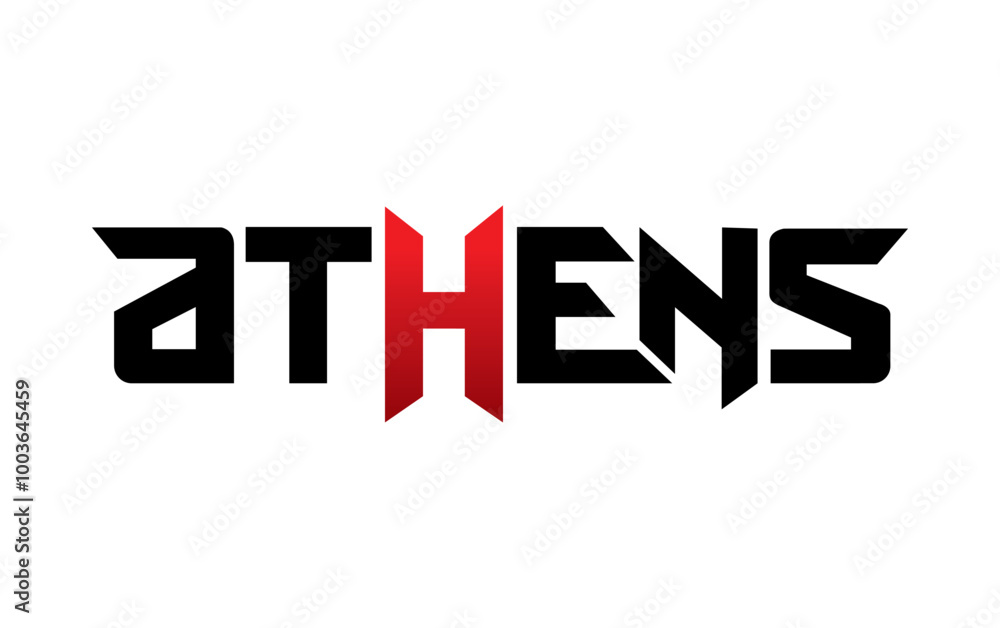 Athens typography design vector, for t-shirt, poster and other uses Athens typography design vector, for t-shirt, poster and other uses