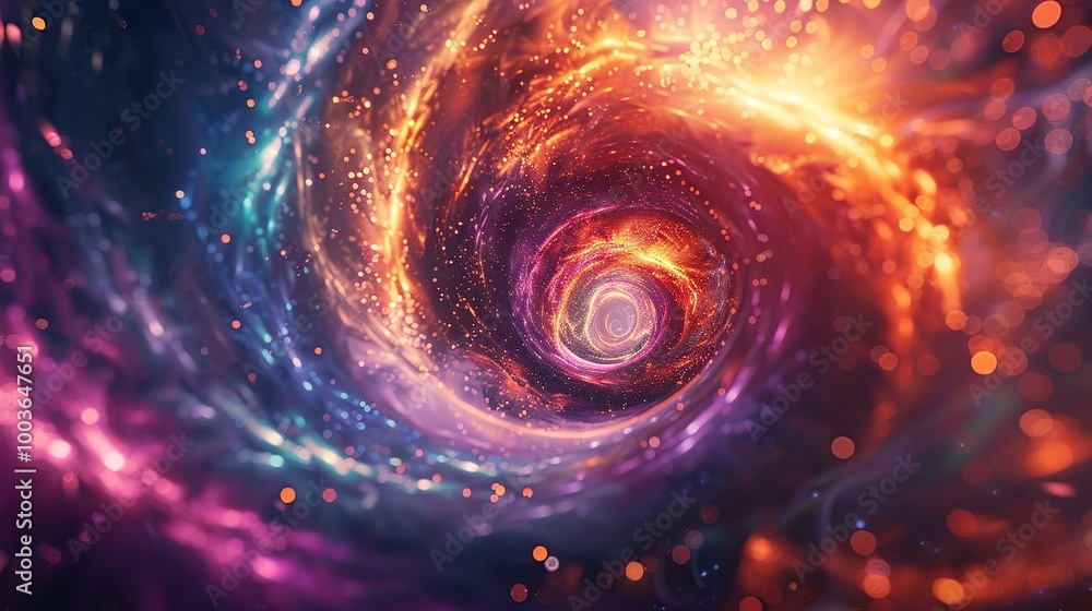 Abstract Vortex of Light Abstract Vortex of Light