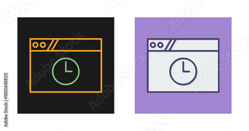 Timeout Vector Icon