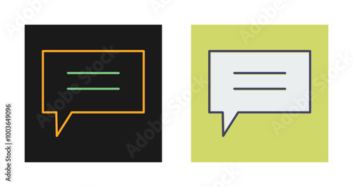 Messaging Vector Icon