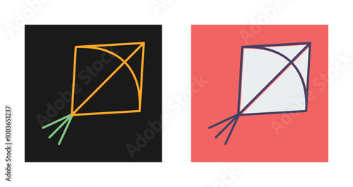 Kite Vector Icon