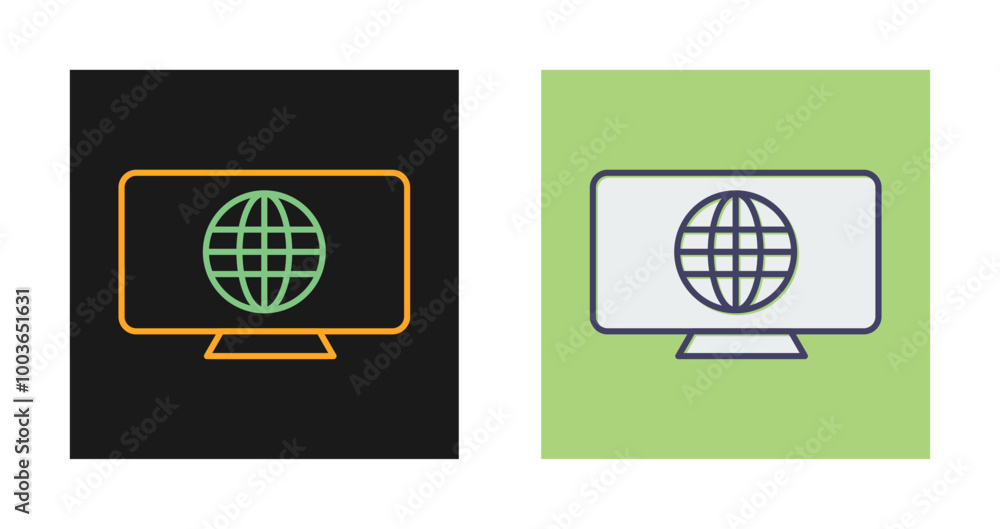 Internet Vector Icon