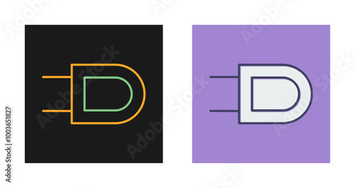 Plug Vector Icon