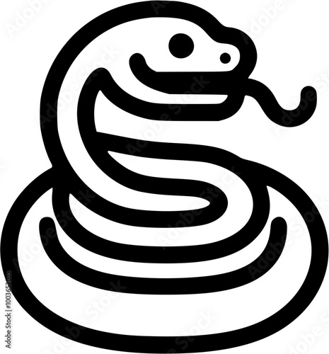 illustration of a snake