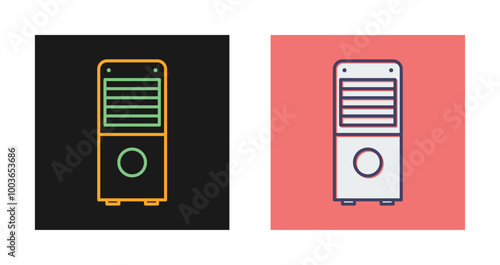 Air Dehumidifier Vector Icon