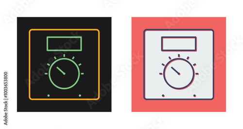 Thermoregulator Vector Icon