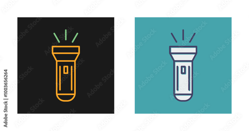 Torch Vector Icon Torch Vector Icon