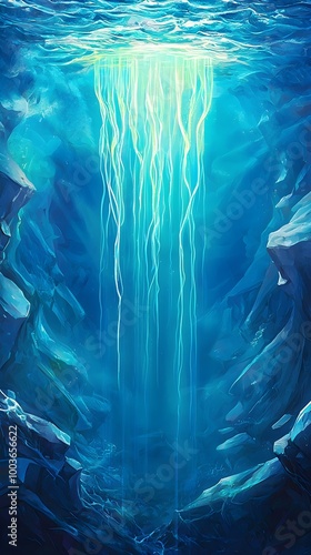 Underwater Cave Light
