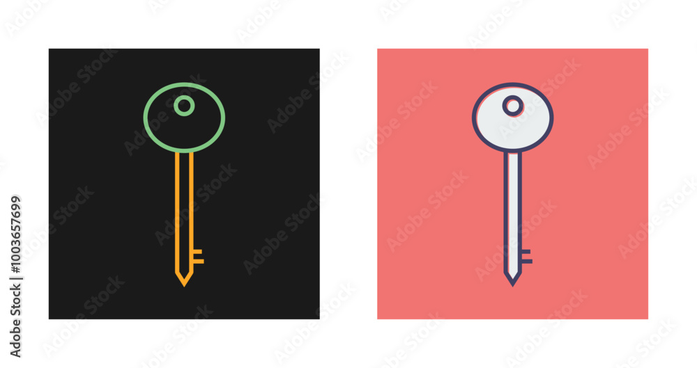 Key Vector Icon Key Vector Icon