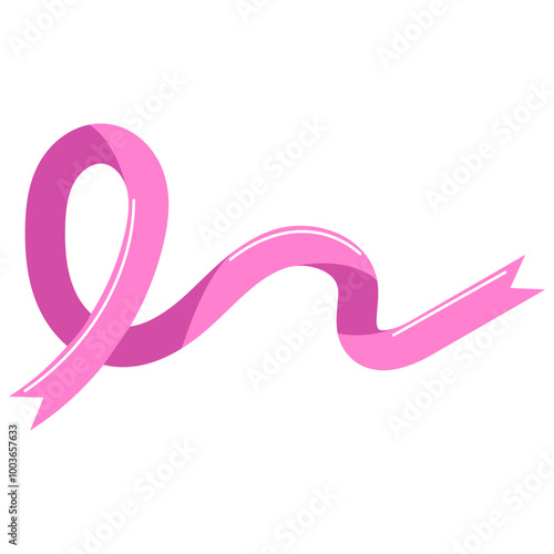 Pink Cancer Ribbon