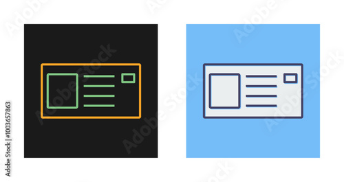 Identity Card Vector Icon