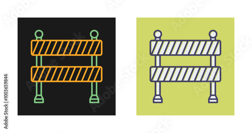 Barricade Vector Icon