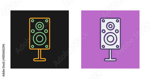 Speakers Vector Icon