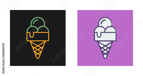 Ice Cream Vector Icon