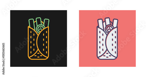 Fajita Vector Icon