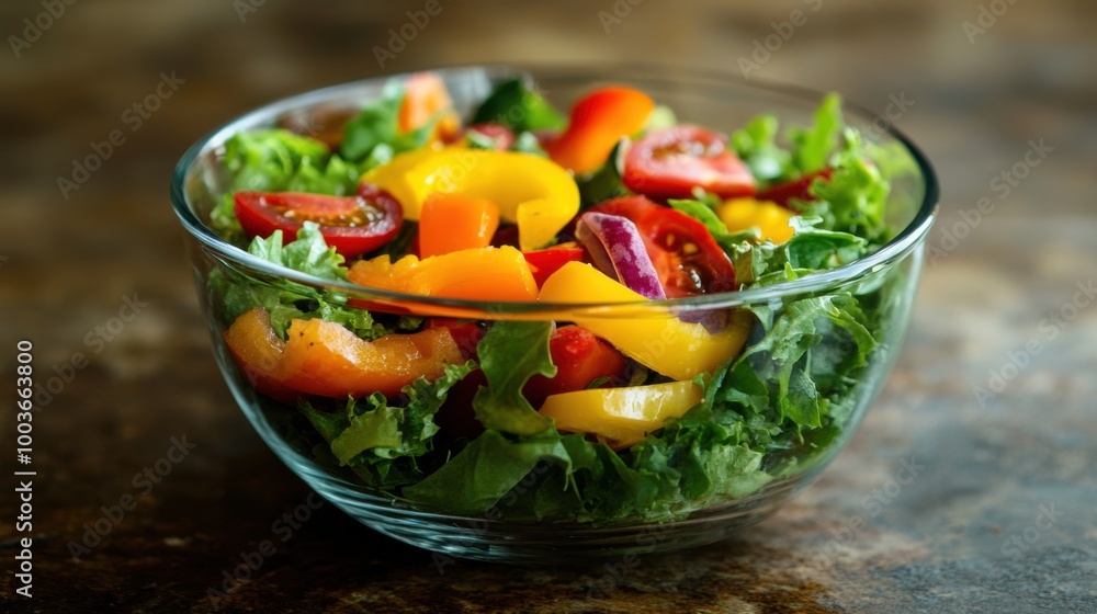 Photography of a fresh salad with a mix of seasonal vegetables, such as heirloom tomatoes, Photography of a fresh salad with a mix of seasonal vegetables, such as heirloom tomatoes,
