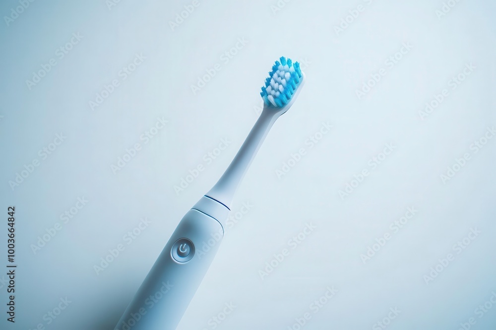 Electric toothbrush, white isolated background Electric toothbrush, white isolated background