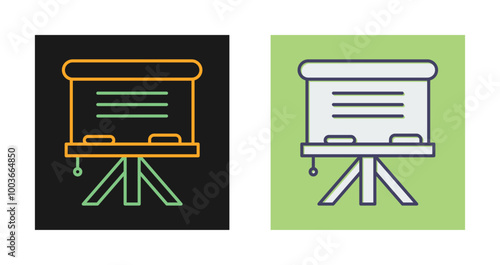 Whiteboard Vector Icon