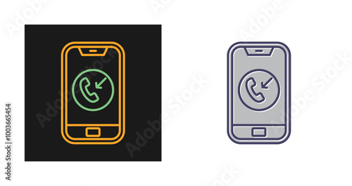 Incoming Call Vector Icon