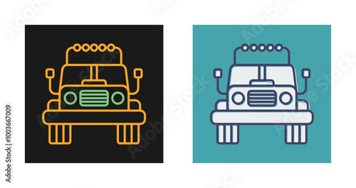 Jeep Vector Icon