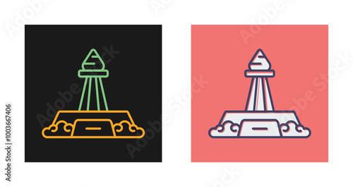 Obelisk Vector Icon