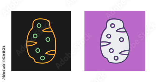 Potato Vector Icon