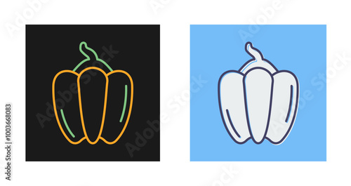 Pepper Vector Icon