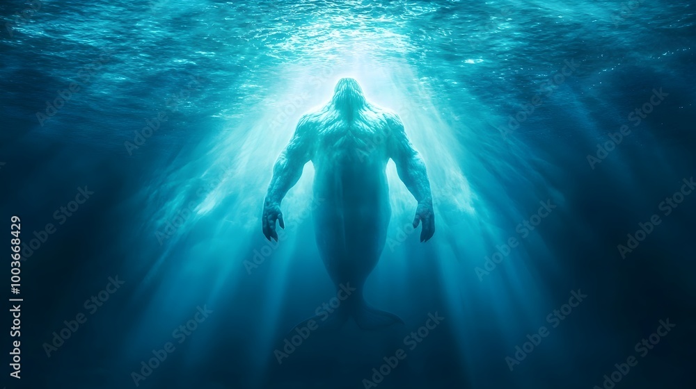 Fototapeta premium Underwater Creature