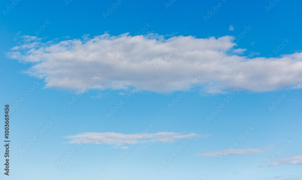 Clouds in the sky as a background Clouds in the sky as a background