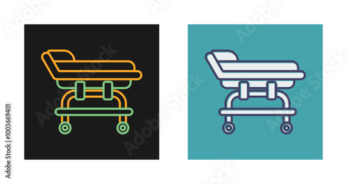 Stretcher Vector Icon