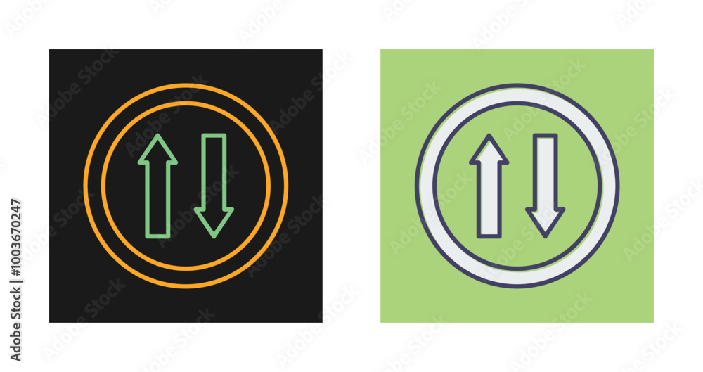 Traffic Sign Vector Icon Traffic Sign Vector Icon