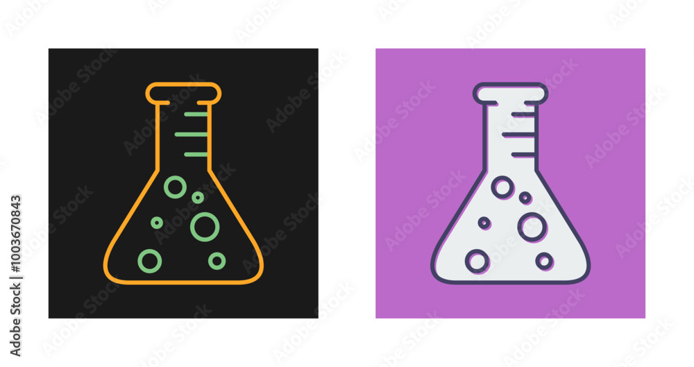 Flask Vector Icon Flask Vector Icon