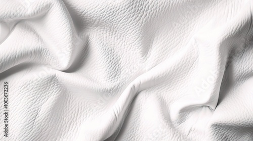 Wallpaper Mural White Textured Fabric Background Torontodigital.ca