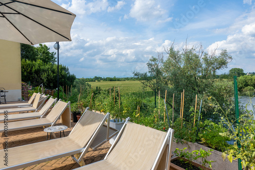 Obraz na płótnie Villa, Goito, Mantova, lombardia italia w salonie