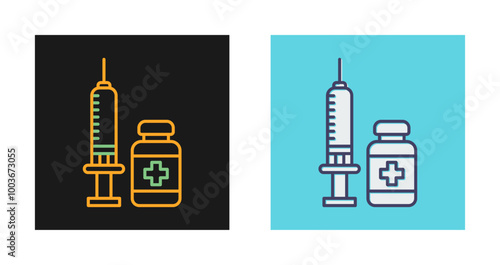 Vaccine Vector Icon