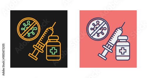 Vaccine Vector Icon
