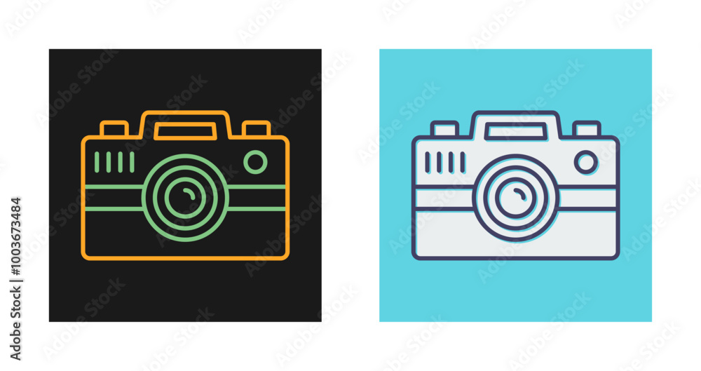 Photo Camera Vector Icon Photo Camera Vector Icon