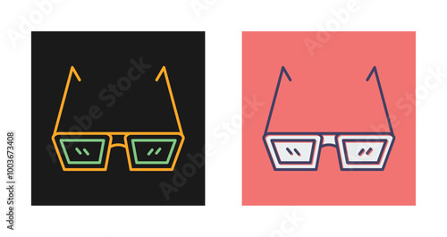Glasses Vector Icon