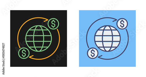 Money Exchange Vector Icon