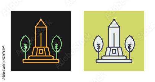 Monument Vector Icon