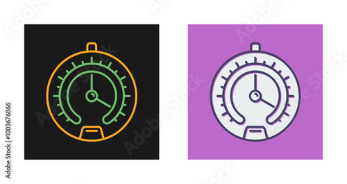 Barometer Vector Icon