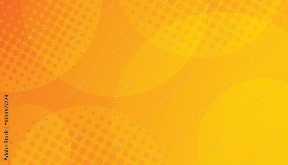 Orange abstract background with circle shapes composition and halftone. cool background design for poster, banner, brochure. vector illustration Orange abstract background with circle shapes composition and halftone. cool background design for poster, banner, brochure. vector illustration