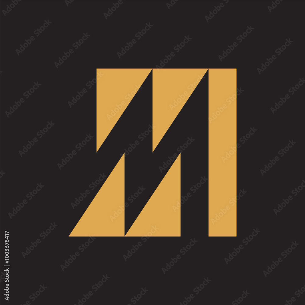 Letter M logo. Icon design. Template elements. Geometric abstract logos Letter M logo. Icon design. Template elements. Geometric abstract logos