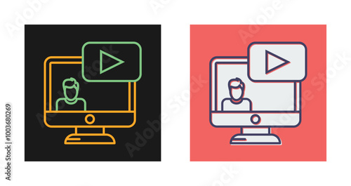 Webinar Vector Icon