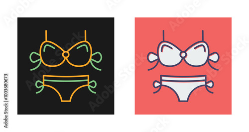 Bikini Vector Icon