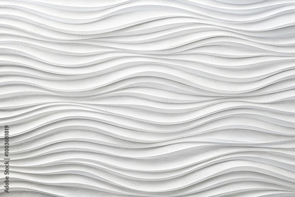 Wave pattern texture background reflected in white paper Wave pattern texture background reflected in white paper