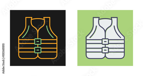 Life Jacket Vector Icon