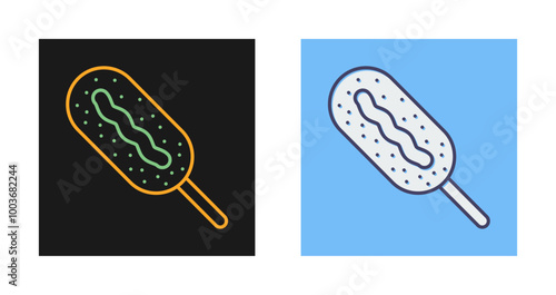 Corndog Vector Icon